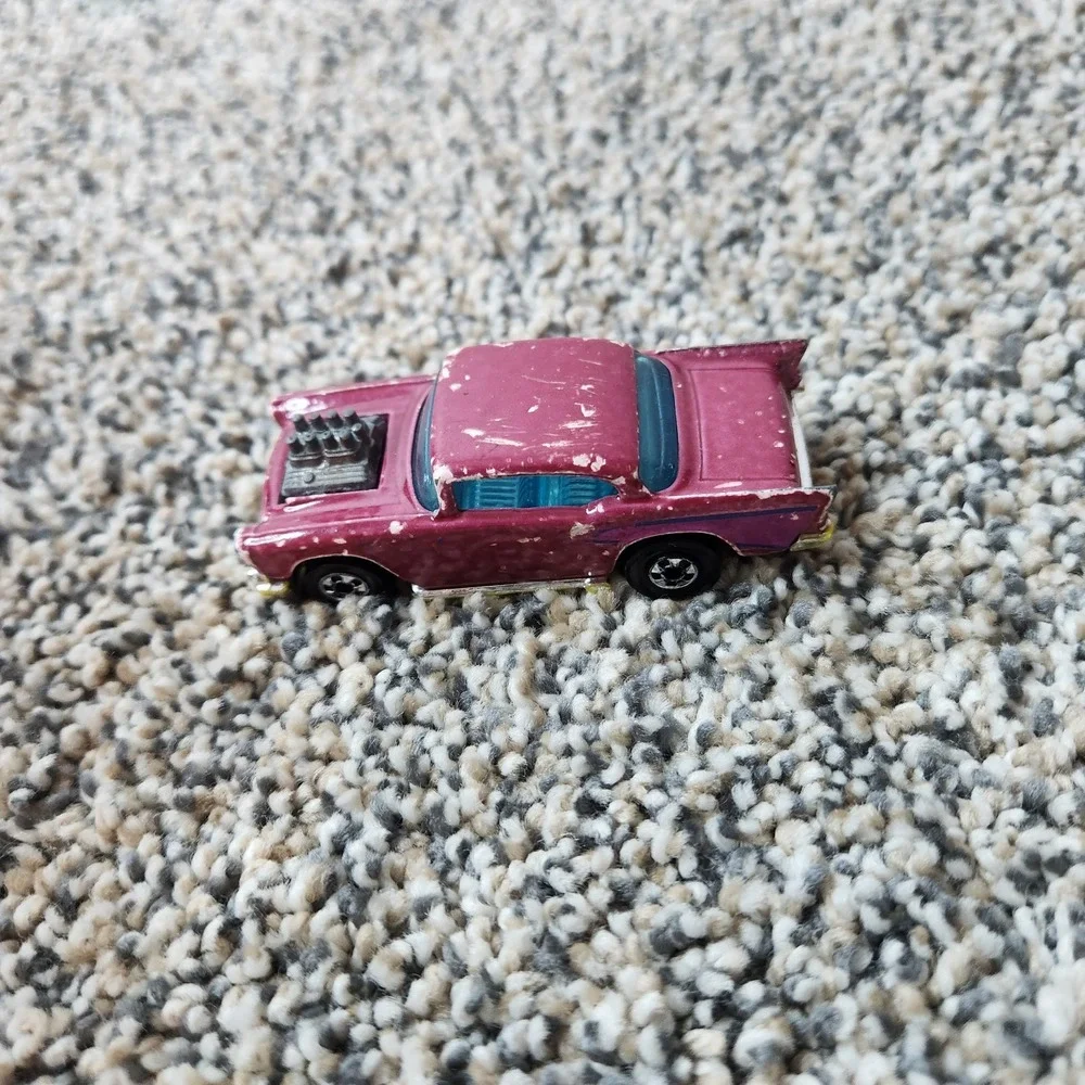 Vintage Hot Wheels 57‎ Chevy Bel Air Red 1976